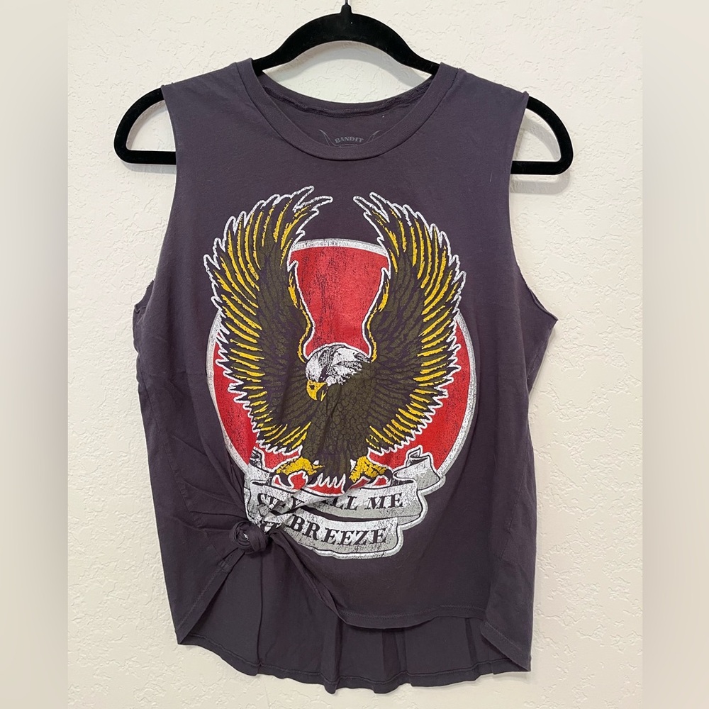 Vintage Eagle Graphic Muscle Tee